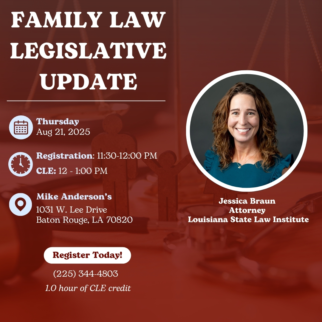 Family Law Section Meeting & CLE